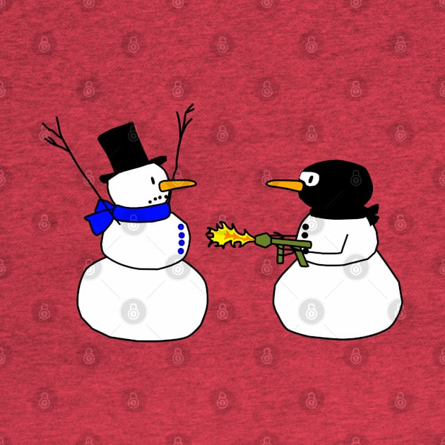 Christmas Snowman Robbery by Stugg15